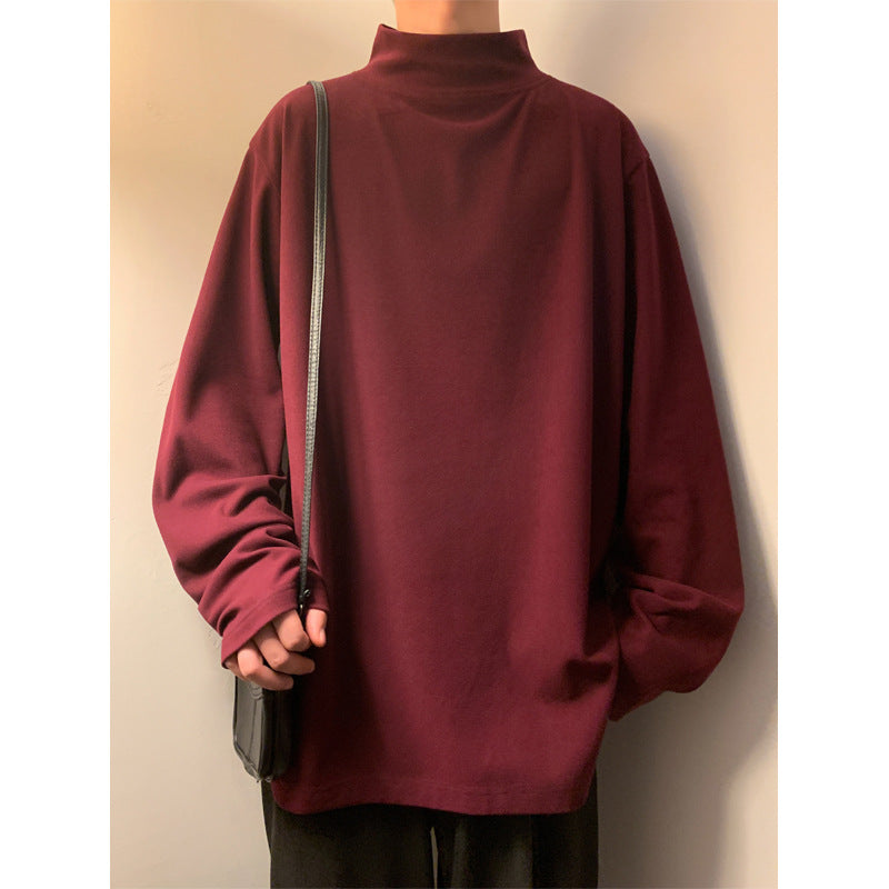 Herren Lässiger Rollkragen Pullover Nord Taschen