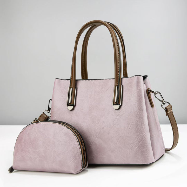 Damen handliche Handtasche mit abnehmbarer Kosmetiktasche Nord Taschen