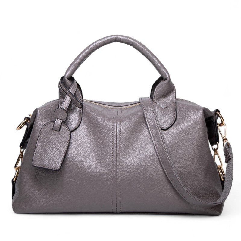 Nord Taschen | Textured Leather Shoulder Handbag