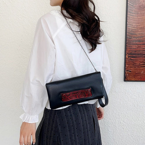 Damen modische Clutch mit eleganter Kunstleder-Oberfläche Nord Taschen
