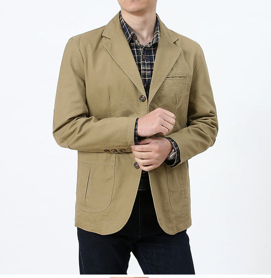 Herren Modische Freizeitjacke mit Taschen Nord Taschen