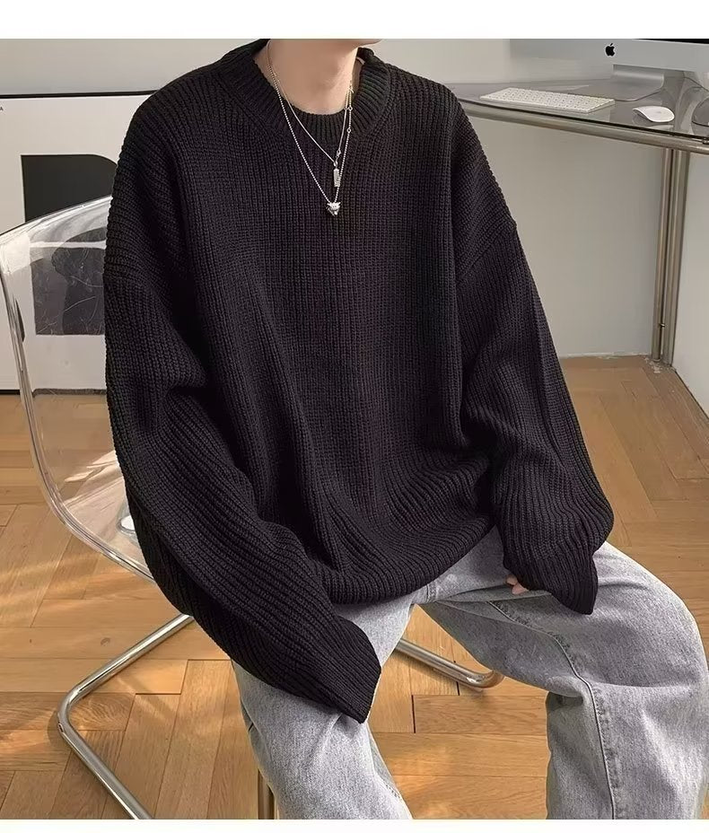 Damen Modischer Grobstrickpullover mit lässiger Passform Nord Taschen