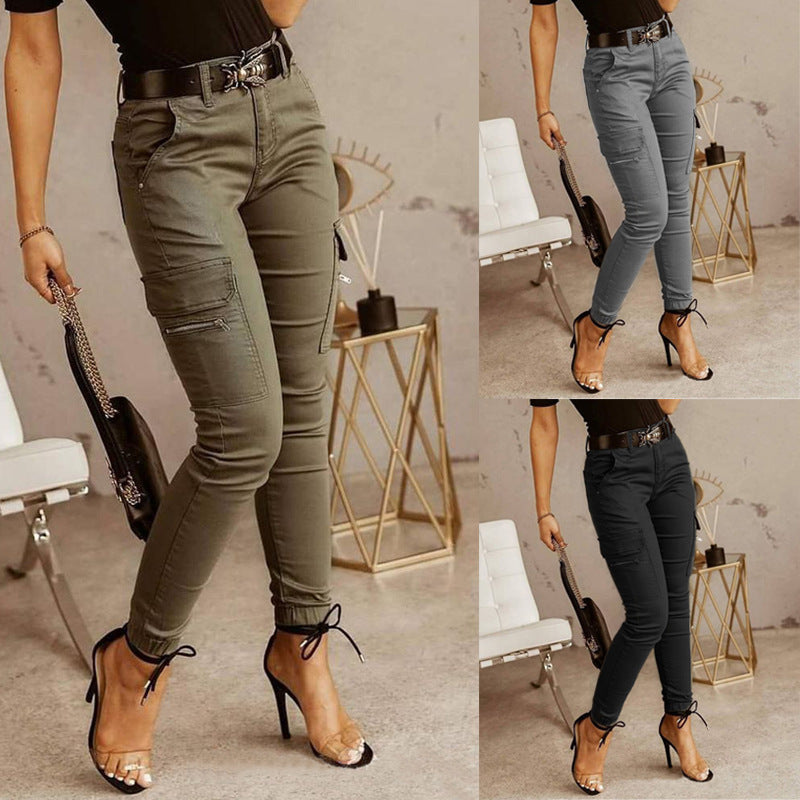 Damen Cargo-Hose mit praktischen Taschen und modernem Schnitt
