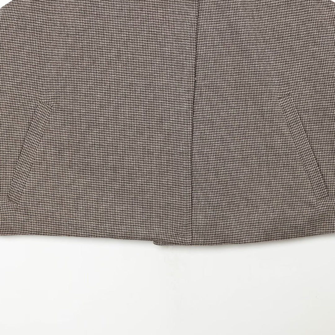 Damen Etuikleid mit Hahnentritt‑Muster, Bubikragen und Nahttaschen Nord Taschen