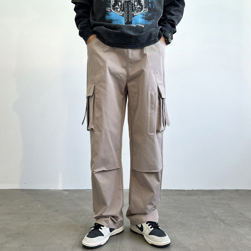 Herren Utility-Cargohose mit großvolumigen Klappentaschen, geradem Bein und robustem Twill Nord Taschen