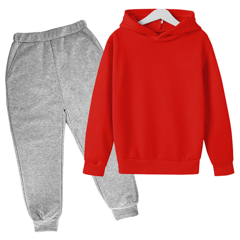 Unisex komfortables Hoodie und Jogger Set aus French Terry mit elastischem Bund und Rippbündchen Nord Taschen