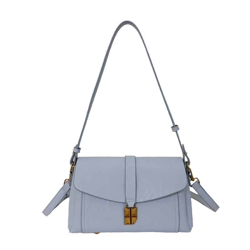 Damen Umhängetasche mit elegantem Klappverschluss und abnehmbarem Schulterriemen Nord Taschen