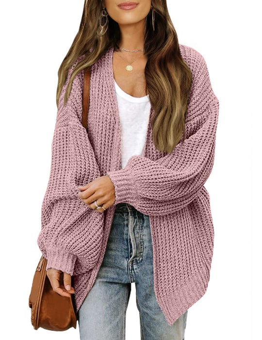 Damen Übergroßer Strickpullover Nord Taschen
