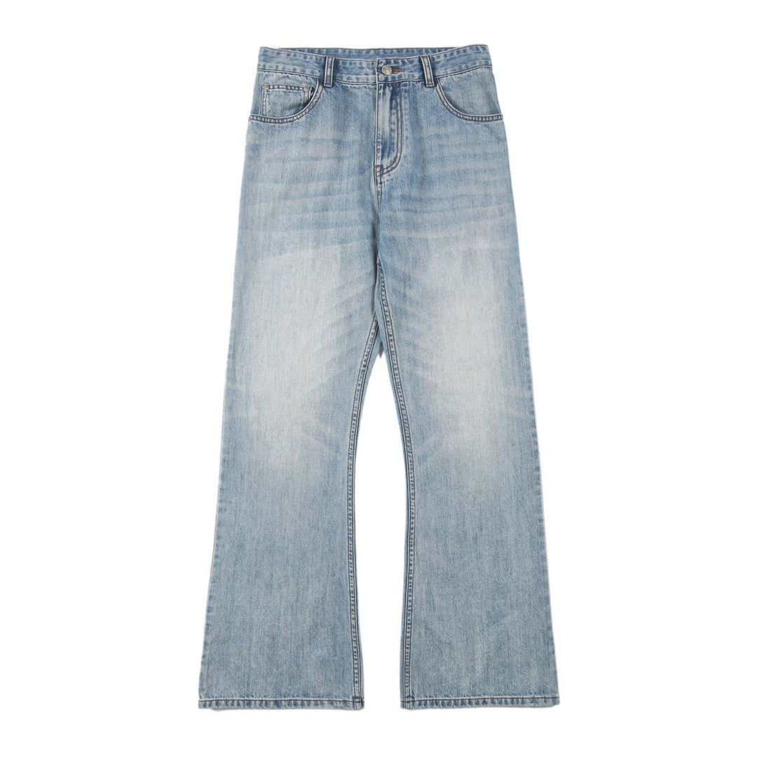 Herren Ausgestellte Vintage-Jeans mit weitem Bein, tiefem Bund und extra langer Länge Nord Taschen