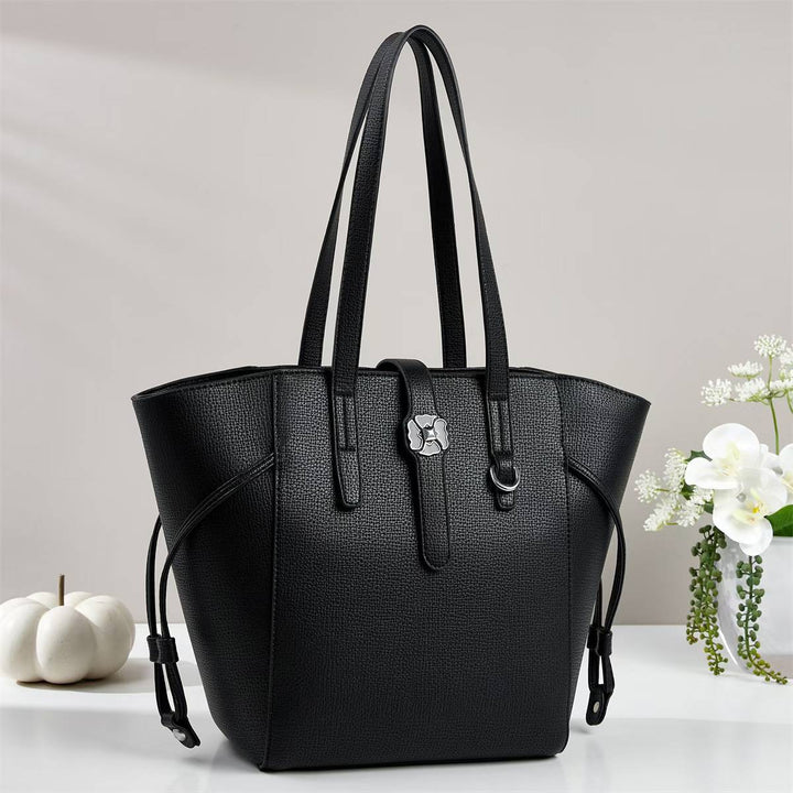 Damen elegante Shopper-Tasche mit strukturierten Oberflächen Nord Taschen