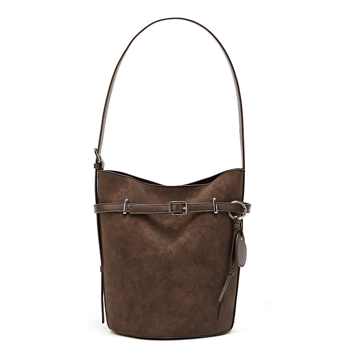 Damen Hobo-Tasche aus hochwertigem Kunstleder mit praktischen Innenfächern Nord Taschen