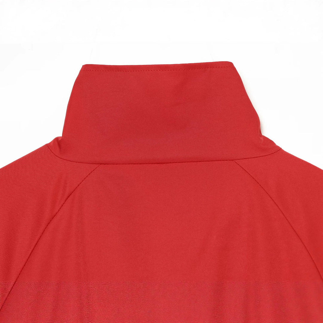 Damen Leichte Boxy-Übergangsjacke mit Funnelkragen und elastischem Saum Nord Taschen