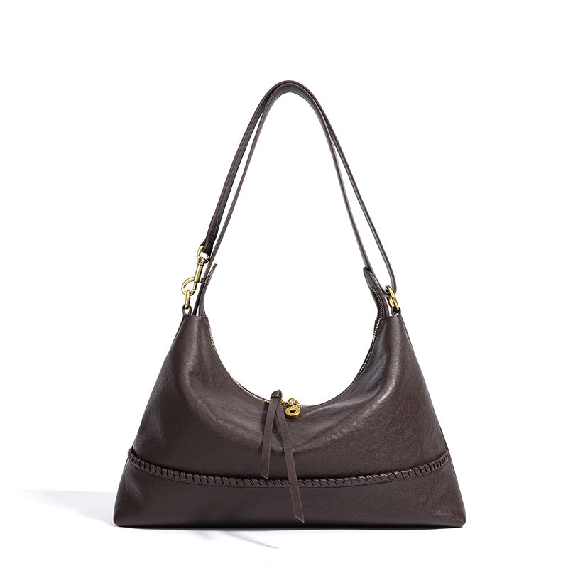 Damen Hobo-Tasche mit geflochtenem Detail Nord Taschen