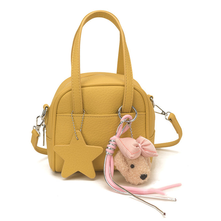 Damen Mini-Tasche mit dekorativem Anhänger Nord Taschen
