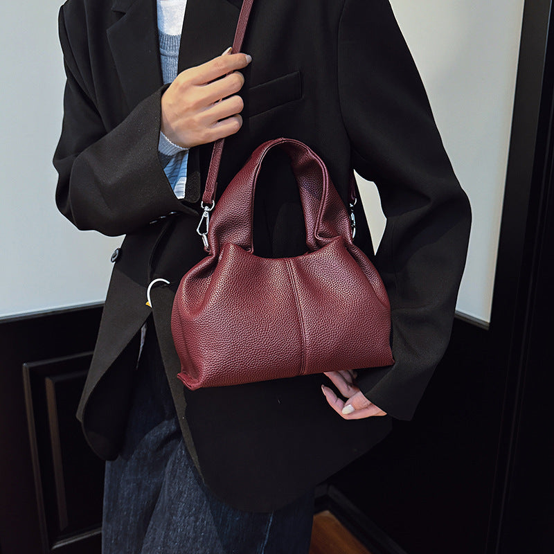Damen modische Hobo-Tasche aus hochwertigem Leder Nord Taschen