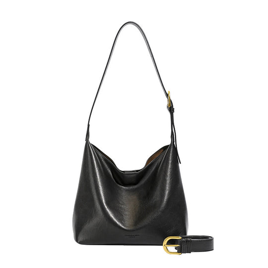 Damen stilvolle Hobo-Tasche aus hochwertigem Leder Nord Taschen