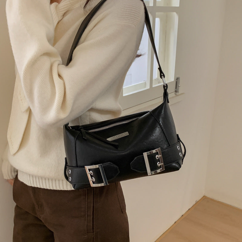 Damen stilvolle Mini-Hobo-Tasche mit verstellbarem Tragegriff Nord Taschen