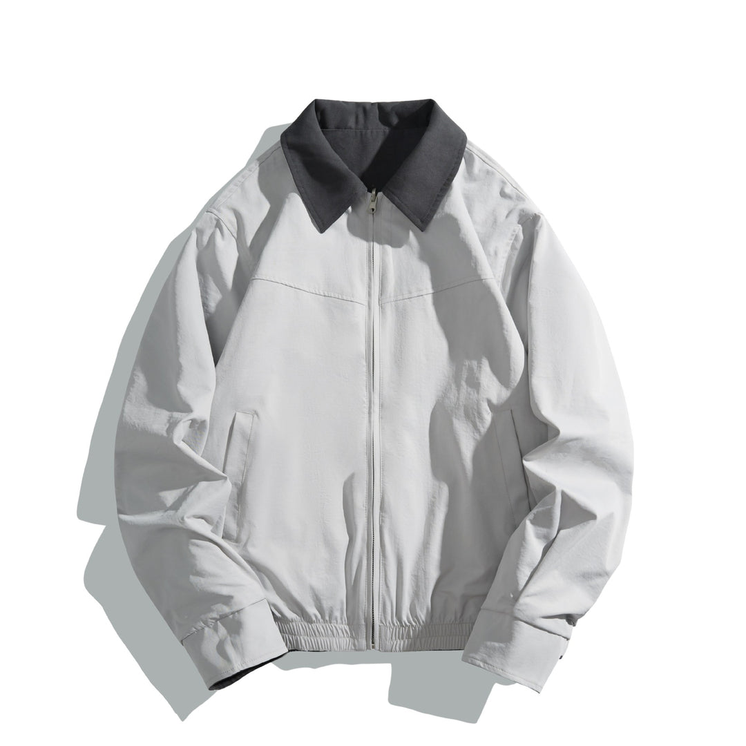 Unisex Kurz geschnittener Boxy‑Blouson mit kontrastkragen und leichter Wattierung Nord Taschen