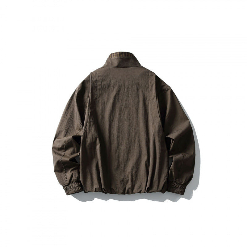 Herren Kurzjacke mit Stehkragen und dekorativen Knebelverschlüssen Nord Taschen