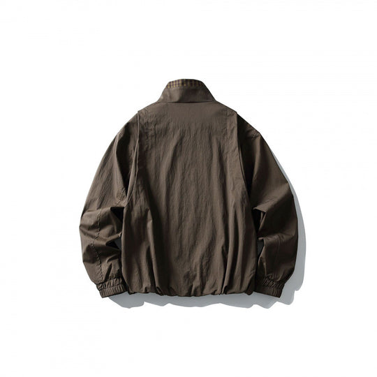 Herren Kurzjacke mit Stehkragen und dekorativen Knebelverschlüssen Nord Taschen