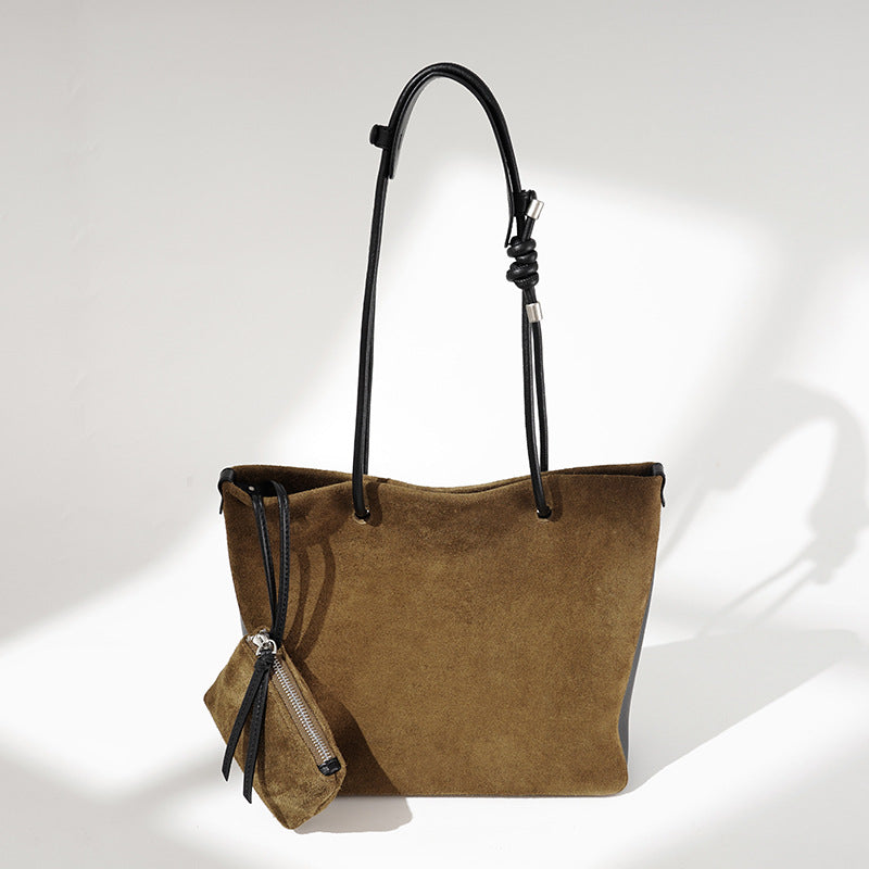 Damen elegante Tragetasche mit abnehmbarem Beutel Nord Taschen