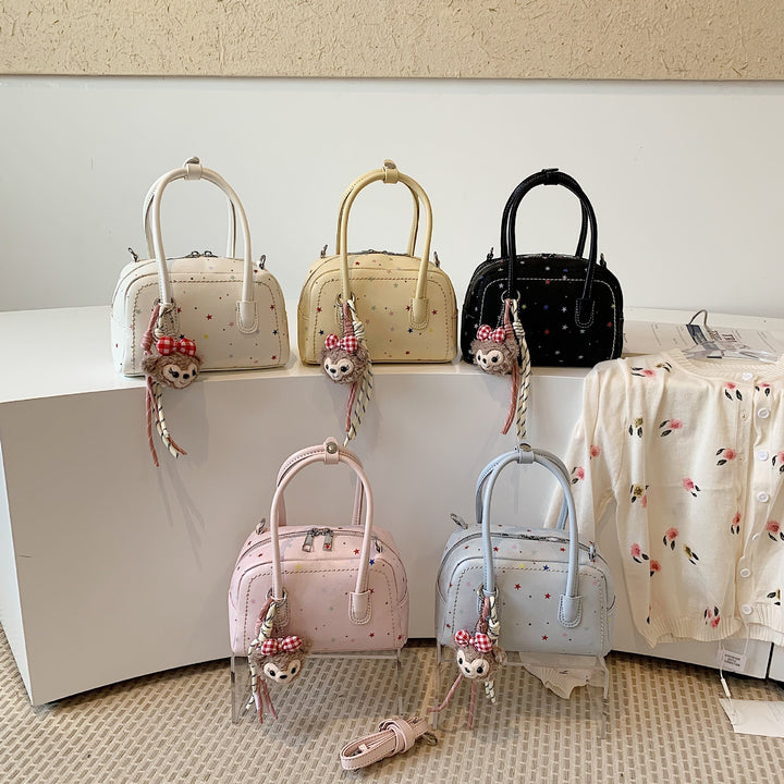 Damen Mini-Handtasche mit buntem Sternenmotiv Nord Taschen