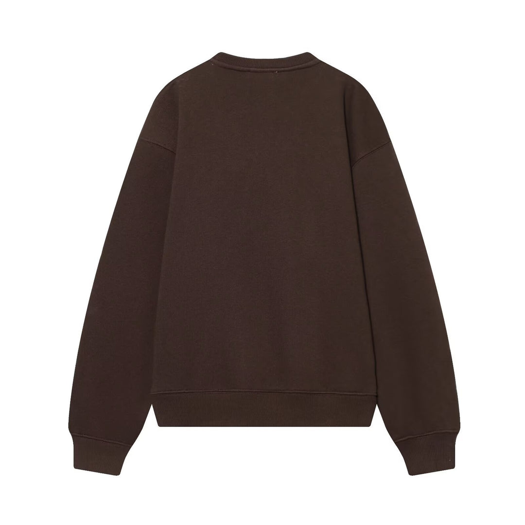 Damen weiter Sweatshirt mit dreidimensionaler Schleifen-Applikation und Rippbündchen Nord Taschen