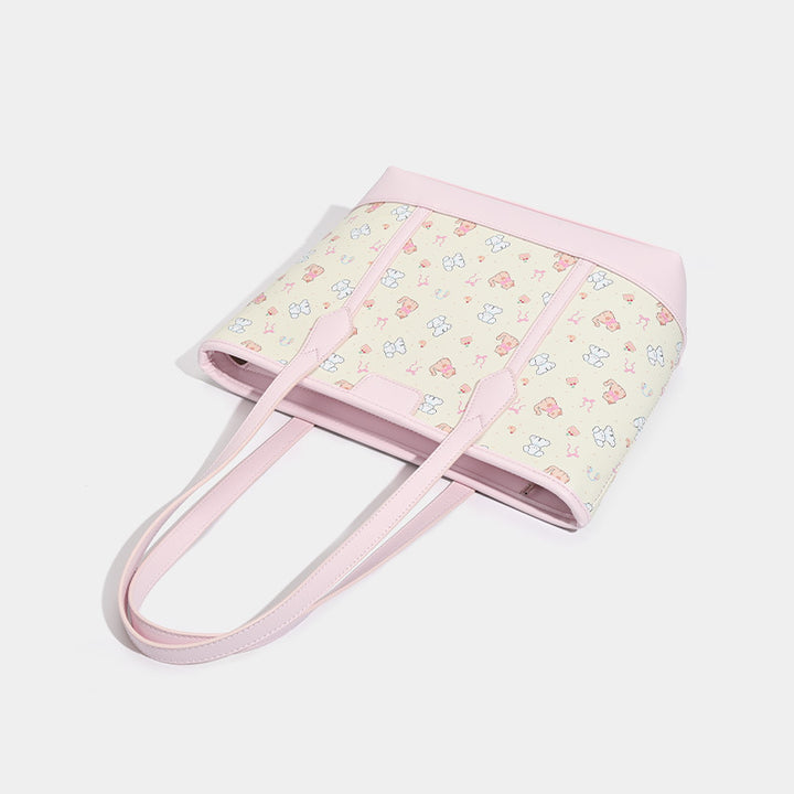Damen Shopper-Tasche mit verspieltem Motiv Nord Taschen