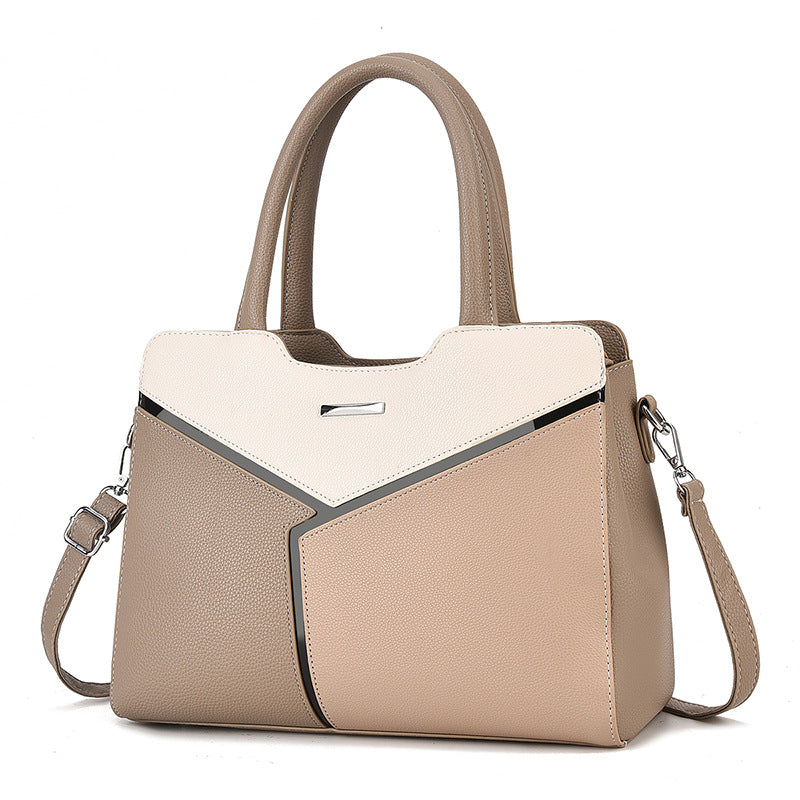 Damen elegante Handtasche mit geometrischen Akzenten Nord Taschen