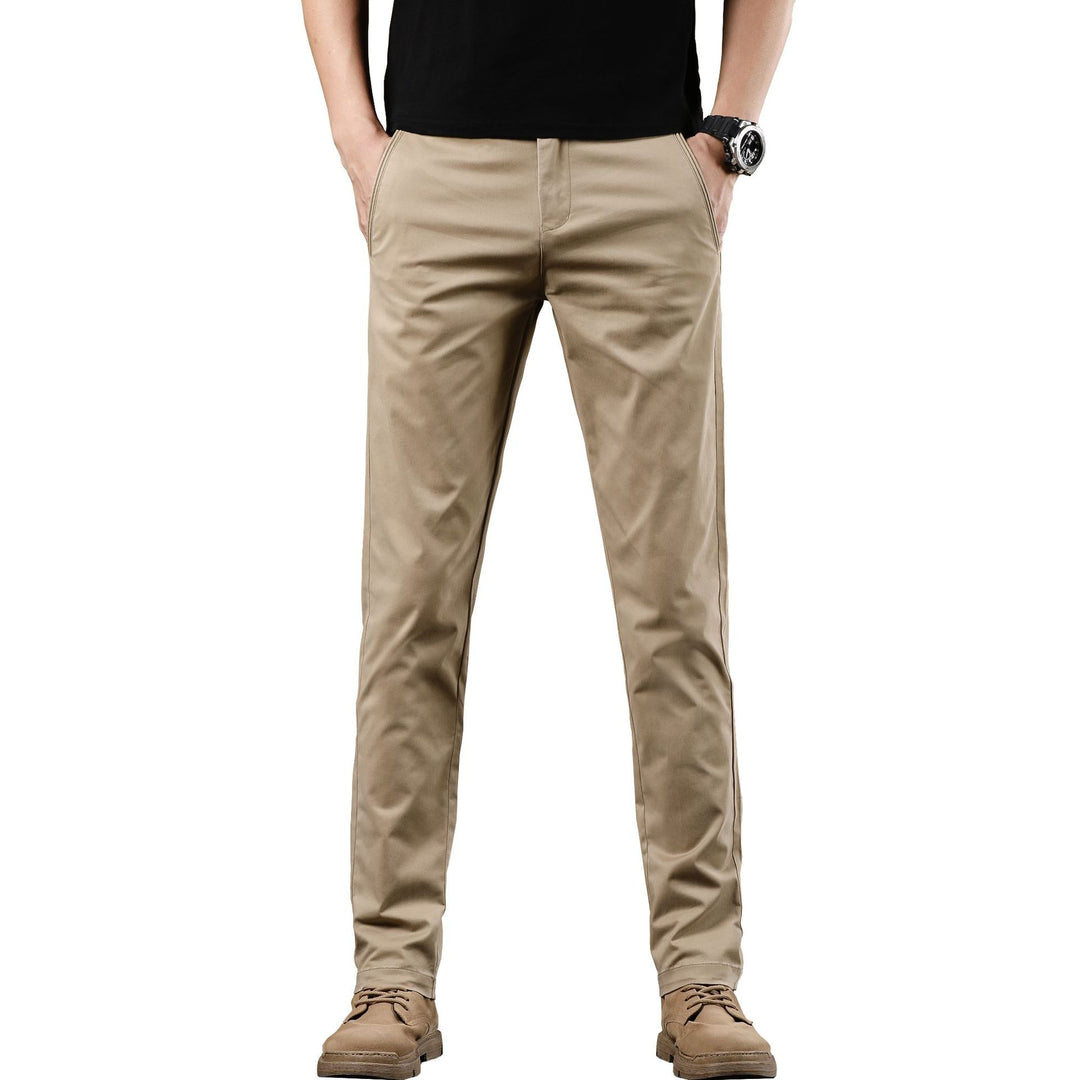 Herren Locker geschnittene Baumwoll-Chino mit Komfortbund und dezentem Stretch Nord Taschen