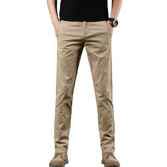 Herren Locker geschnittene Baumwoll-Chino mit Komfortbund und dezentem Stretch Nord Taschen