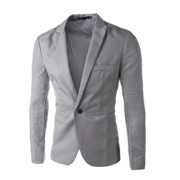 Herren Casual Sakko Baumwolle