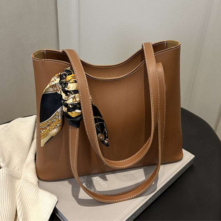 Damen moderne Henkeltasche mit stilvollem Knoten-Detail Nord Taschen