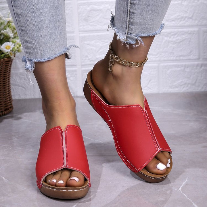 Damen luxuriöse und komfortable Clogs mit elegantem Fußbett