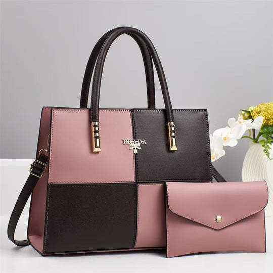 Damen modische Handtasche mit abnehmbarem Mini-Portemonnaie Nord Taschen