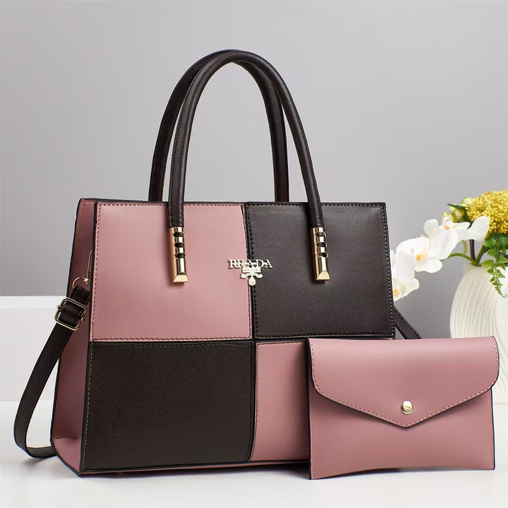 Damen modische Handtasche mit abnehmbarem Mini-Portemonnaie Nord Taschen