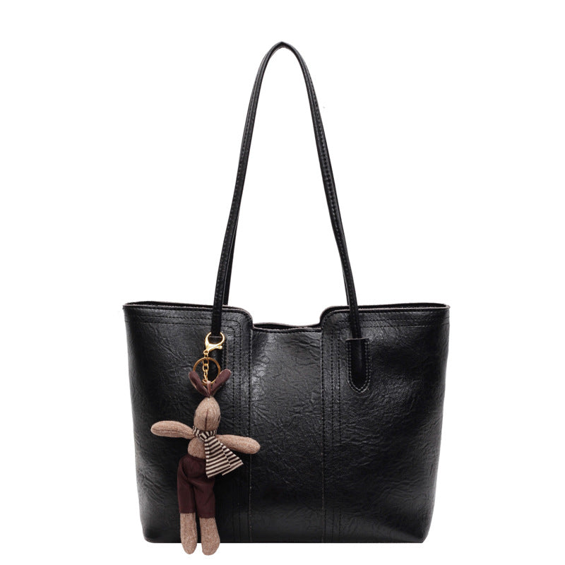 Damen stilvolle Tote-Tasche mit charmantem Schlüsselanhänger Nord Taschen