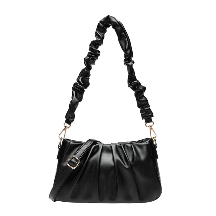 Damen Clutch mit gerafftem Design und eleganten Tragegriffen Nord Taschen