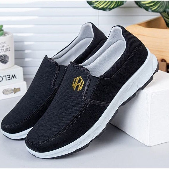 Herren Bequeme Slip-On Freizeitschuhe Nord Taschen