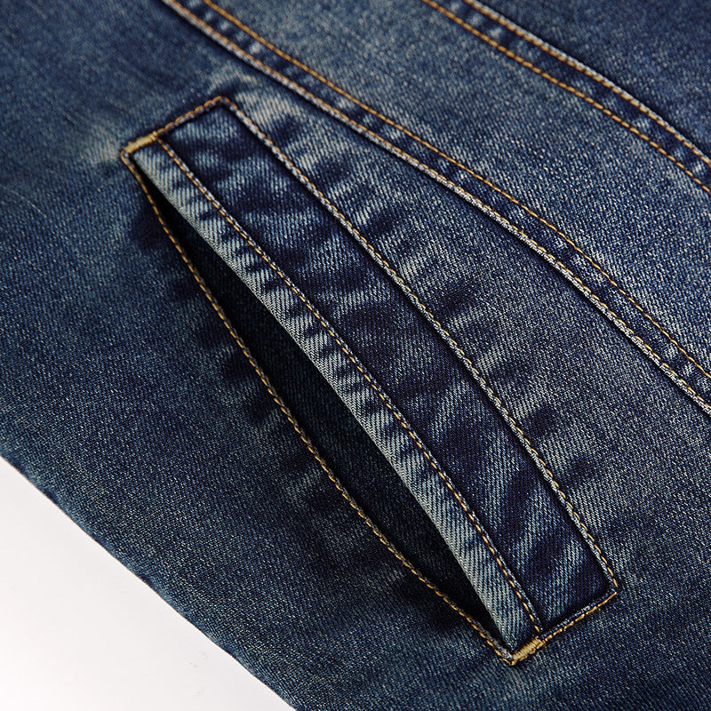 Herren Denimjacke mit Teddyfutter Nord Taschen