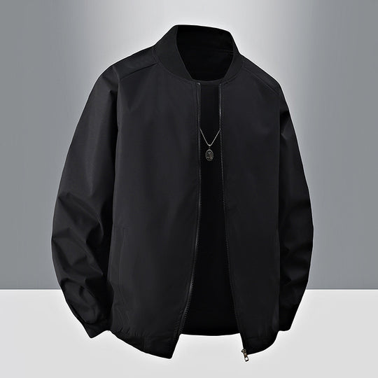 Herren Bomberjacke mit hohem Kragen und praktischen Taschen Nord Taschen
