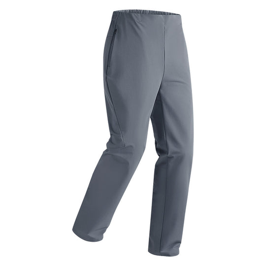 Damen Elegante Stretch-Hose mit Reißverschlusstasche und geradem Schnitt Nord Taschen