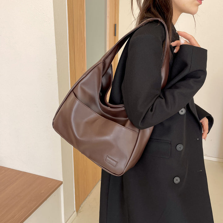Damen Hobo-Tasche aus hochwertigem, geschmeidigem Kunstleder mit vielseitigen Trageoptionen Nord Taschen