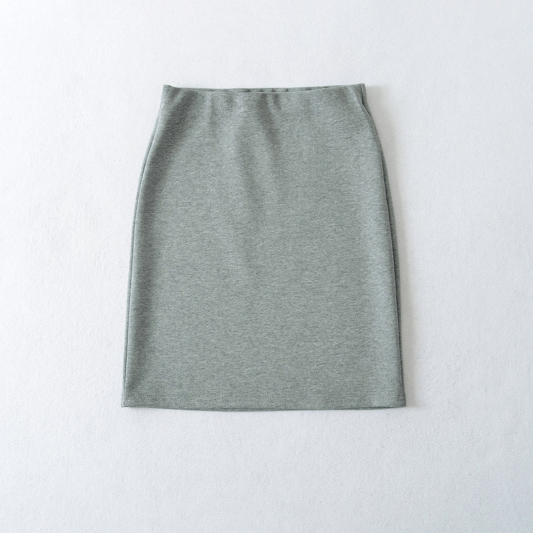 Damen Figurnaher Jersey-Bleistiftrock mit hohem Bund und stretchigem Komfortmaterial Nord Taschen