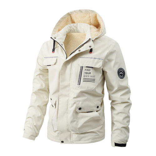 Herren Winterjacke Nord Taschen