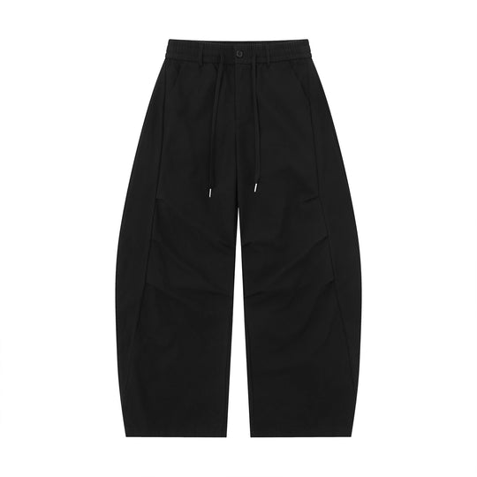 Damen Weite Cargo-Bermuda mit Tunnelzugbund und aufgesetzten Falten-Taschen Nord Taschen