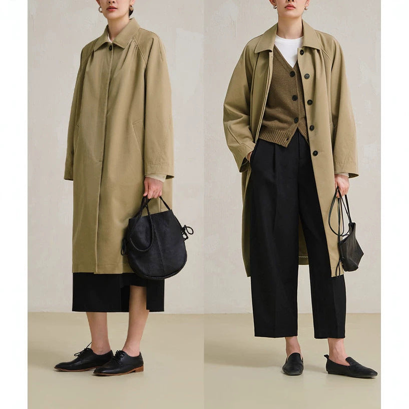 Damen Stilvolle Übergangsjacke Nord Taschen