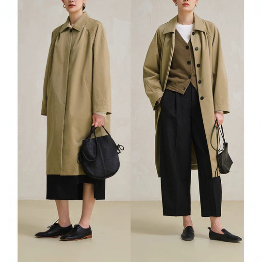 Damen Stilvolle Übergangsjacke Nord Taschen