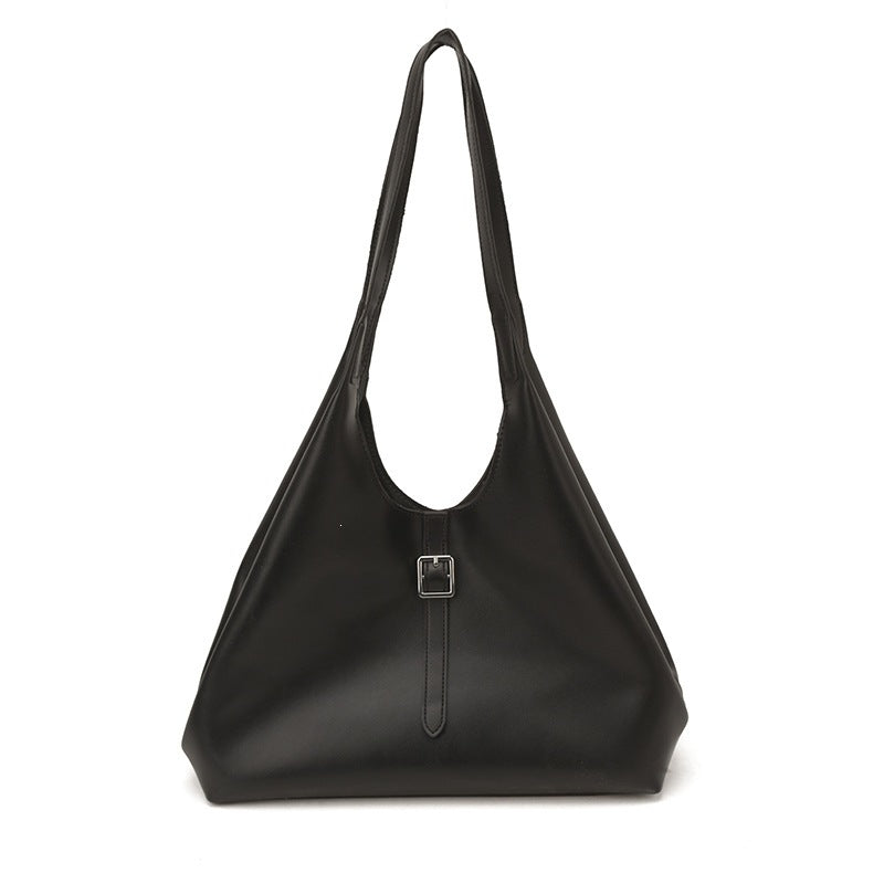 Damen Hobo-Tasche aus hochwertigem Kunstleder mit schickem Schnallen-Detail Nord Taschen