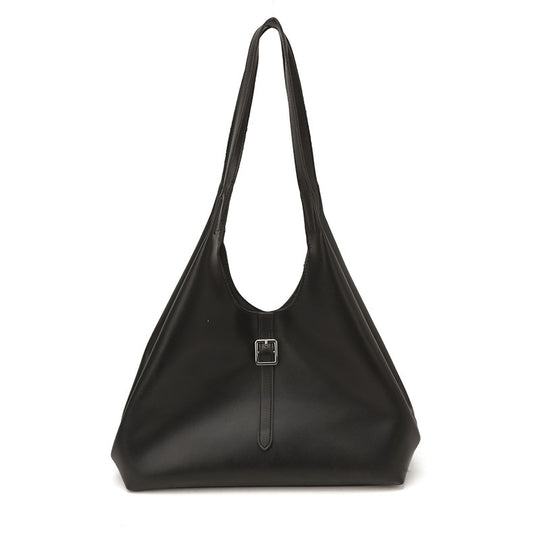 Damen Hobo-Tasche aus hochwertigem Kunstleder mit schickem Schnallen-Detail Nord Taschen